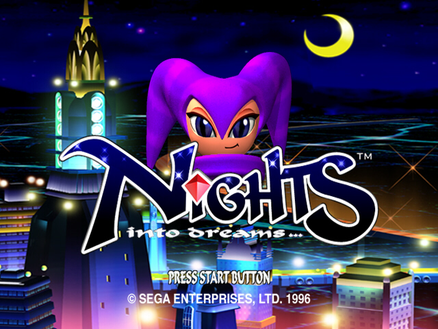 Fonds d'écran officiels : Nights into Dreams (Sega Saturn)